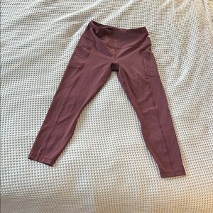 90 Degree By Reflex Mauve Leggings